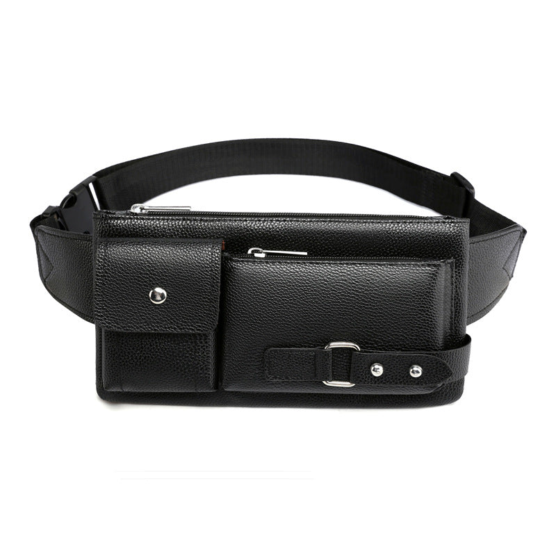 Bolsa de cintura impermeable al por mayor PU Messenger